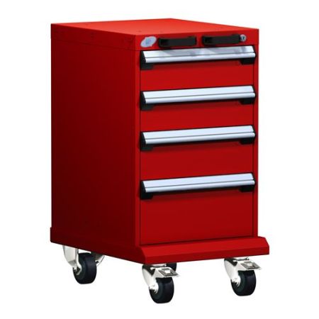 L3BBG-2803L3 - Rousseau Mobile Compact Cabinet with Partitions
