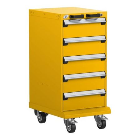 L3BBG-3413L3 - Rousseau Mobile Compact Cabinet with Partitions