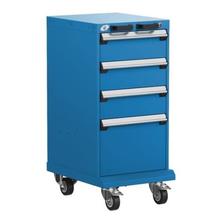 L3BBG-3417L3 - Rousseau Mobile Compact Cabinet with Partitions