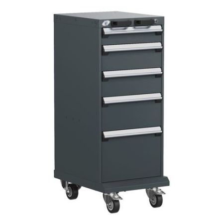 L3BBG-4007L3 - Rousseau Mobile Compact Cabinet with Partitions