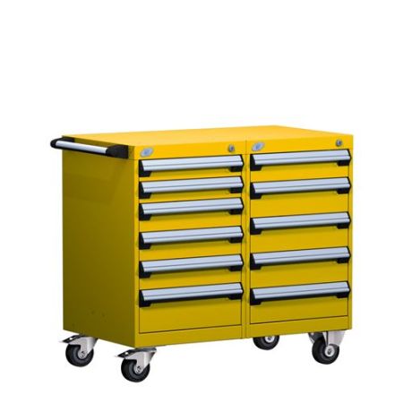 L3BED-2801L3 - Rousseau Mobile Compact Cabinet with Partitions