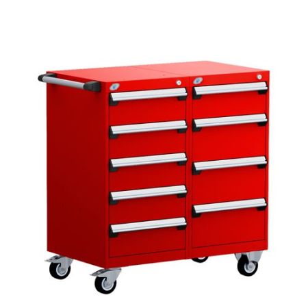 L3BED-3433L3 - Rousseau Mobile Compact Cabinet with Partitions