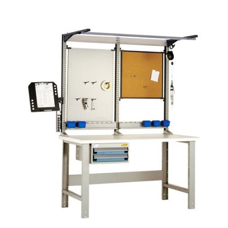LC3001 - Rousseau Workstation with Plastic Laminated Top