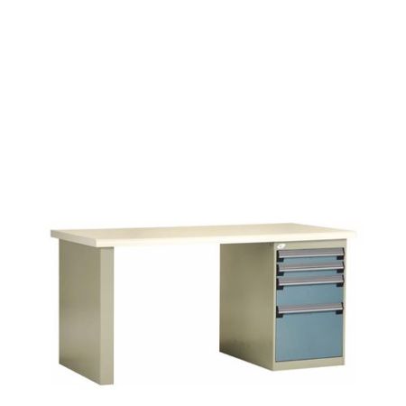 LH3109L3 - Rousseau Workbench with Plastic Laminated Top