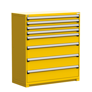R5AJG-5803 - Rousseau Heavy-Duty Stationary Cabinet (with Compartments)