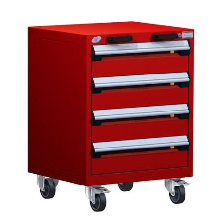 R5BCD-2801 - Rousseau Heavy-Duty Mobile Cabinet, with Partitions