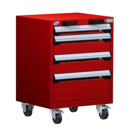 R5BCD-2803 - Rousseau Heavy-Duty Mobile Cabinet, with Partitions