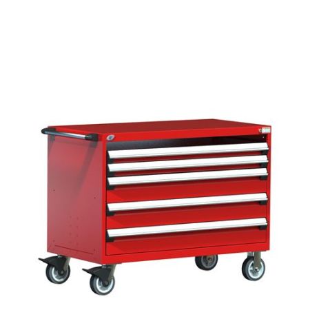 R5BHG-3015 - Rousseau Heavy-Duty Mobile Cabinet, with Partitions