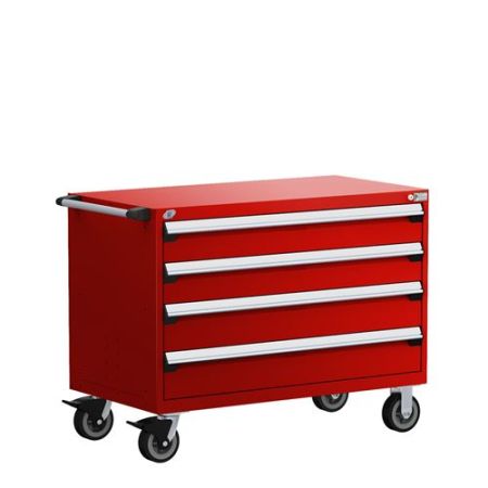R5BHG-3019 - Rousseau Heavy-Duty Mobile Cabinet, with Partitions