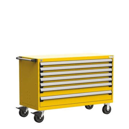 R5BJG-3011 - Rousseau Heavy-Duty Mobile Cabinet, with Partitions