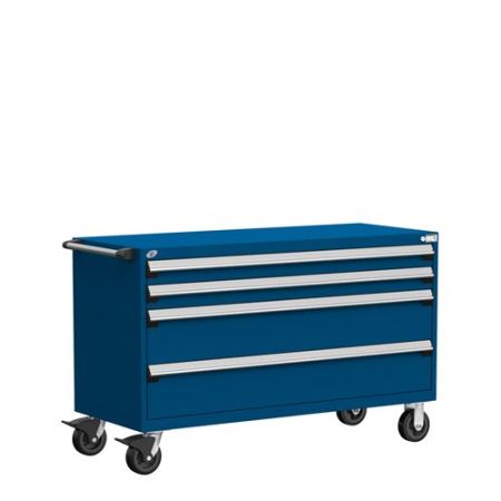 R5BKG-3025 - Rousseau Heavy-Duty Mobile Cabinet, with Partitions