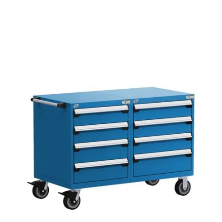 R5DHG-3011 - Rousseau Heavy-Duty Mobile Cabinet, with Partitions