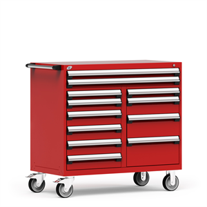 R5GHE-3810 - Rousseau Heavy-Duty Mobile Cabinet (Multi-Drawers)