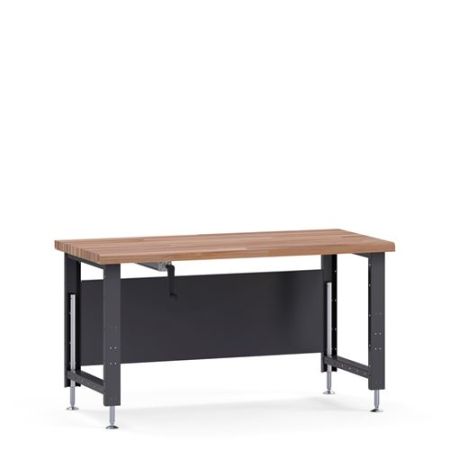 WSA2050 - Rousseau Workbench, Adjustable Height with Laminated Wood Top