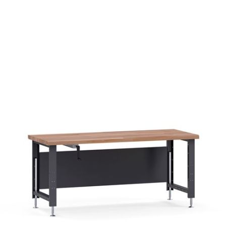 WSA2051 - Rousseau Workbench, Adjustable Height with Laminated Wood Top