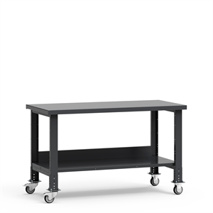 WSW1019 - Rousseau Mobile Workbench with Painted Steel Top