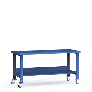 WSW1023 - Rousseau Mobile Workbench with Painted Steel Top