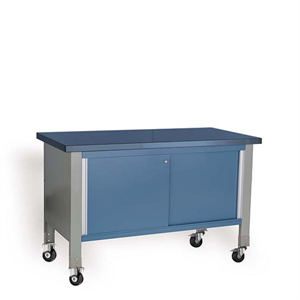WSW1070 - Rousseau Mobile Workbench with Painted Steel Top