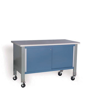 WSW1071 - Rousseau Mobile Workbench with Painted Steel Top