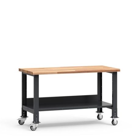 WSW2019 - Rousseau Mobile Workbench with Laminated Wood Top