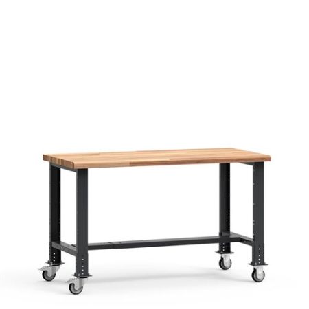 WSW2031 - Rousseau Mobile Workbench with Laminated Wood Top