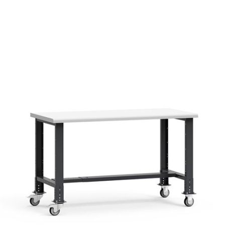 WSW9031 - Rousseau Mobile Workbench with Resistant PVC Plastic Laminated Top